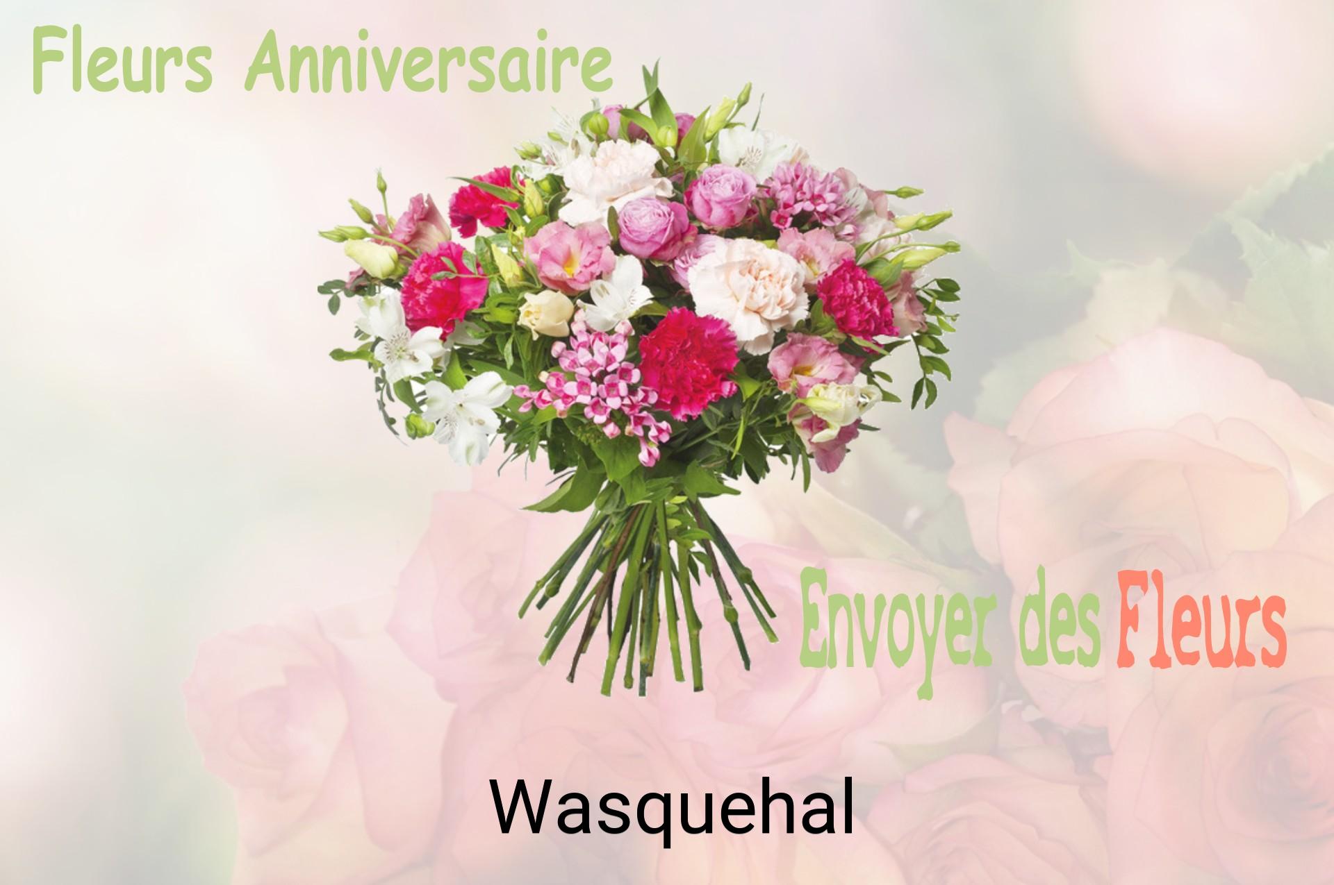 Bouquet de fleurs d’anniversaire livré à Wasquehal